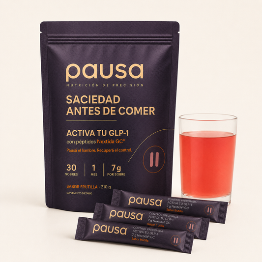 PAUSA® | Menos hambre mientras comés y menos antojos después de hacerlo
