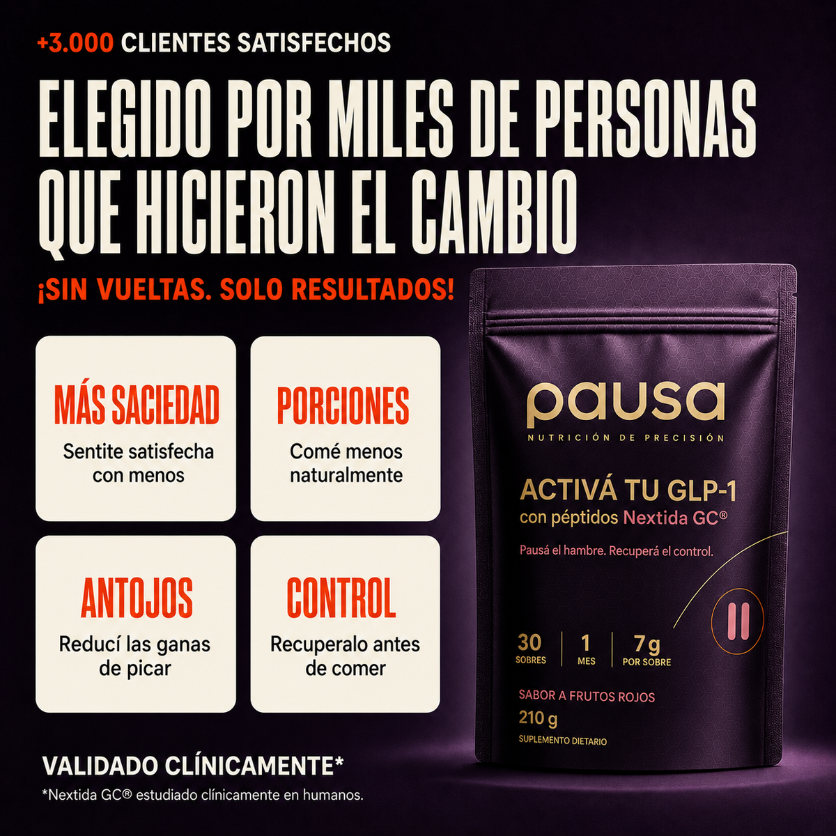 PAUSA® | Pausá el hambre y recupera el control