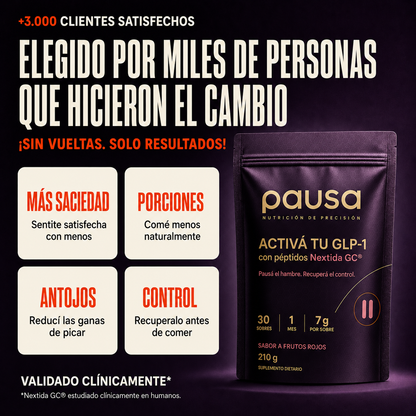 PAUSA® | Pausá el hambre y recupera el control